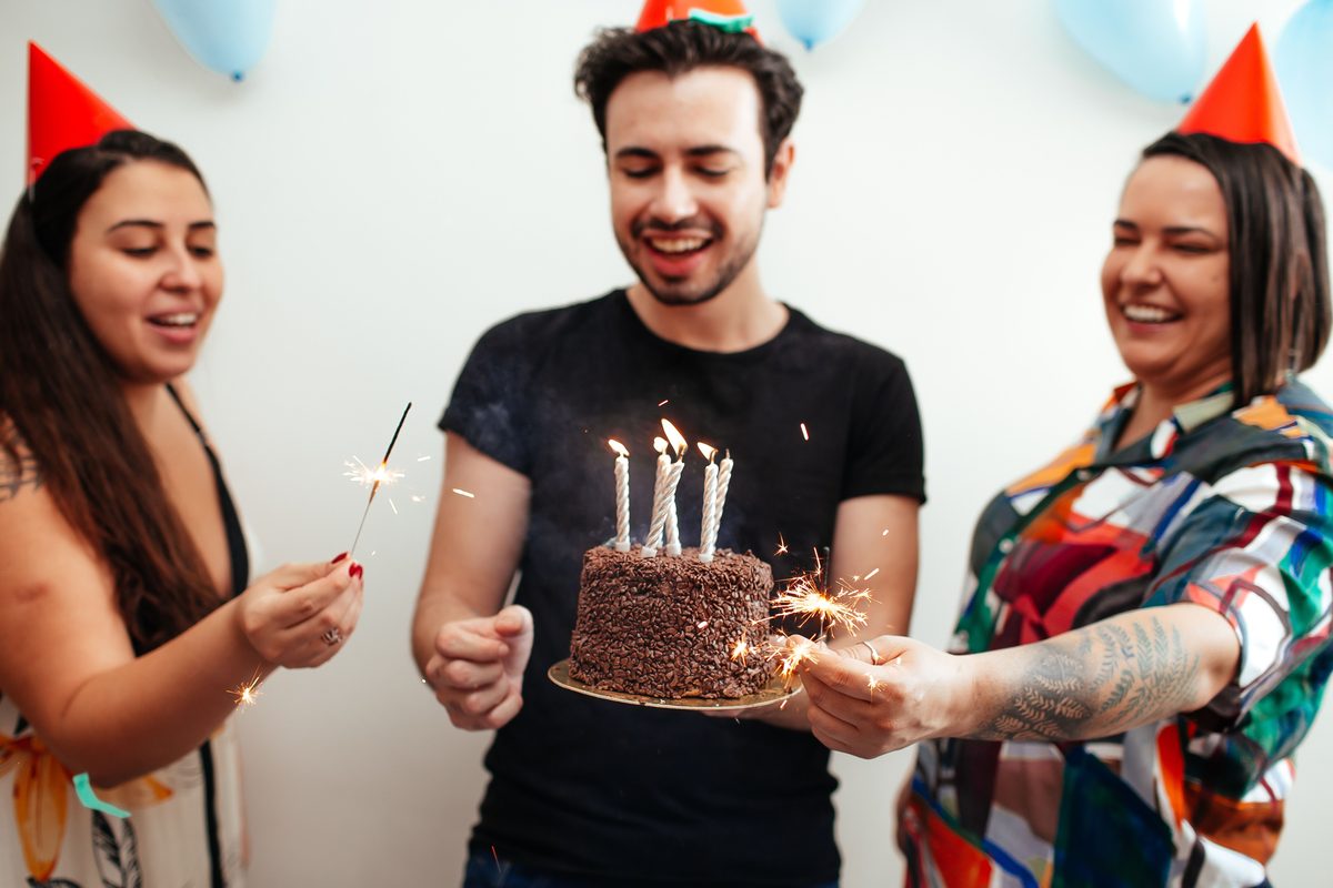 Birthday party celebration