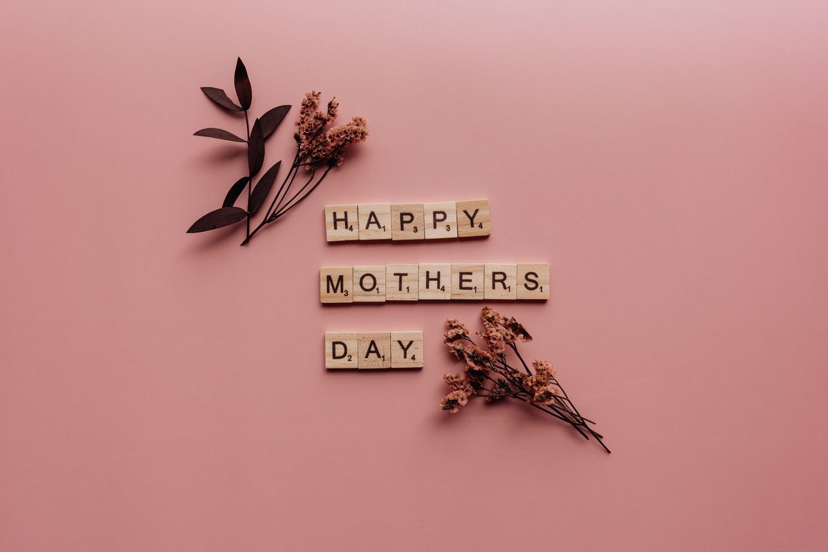 Happy Mother's Day flatlay